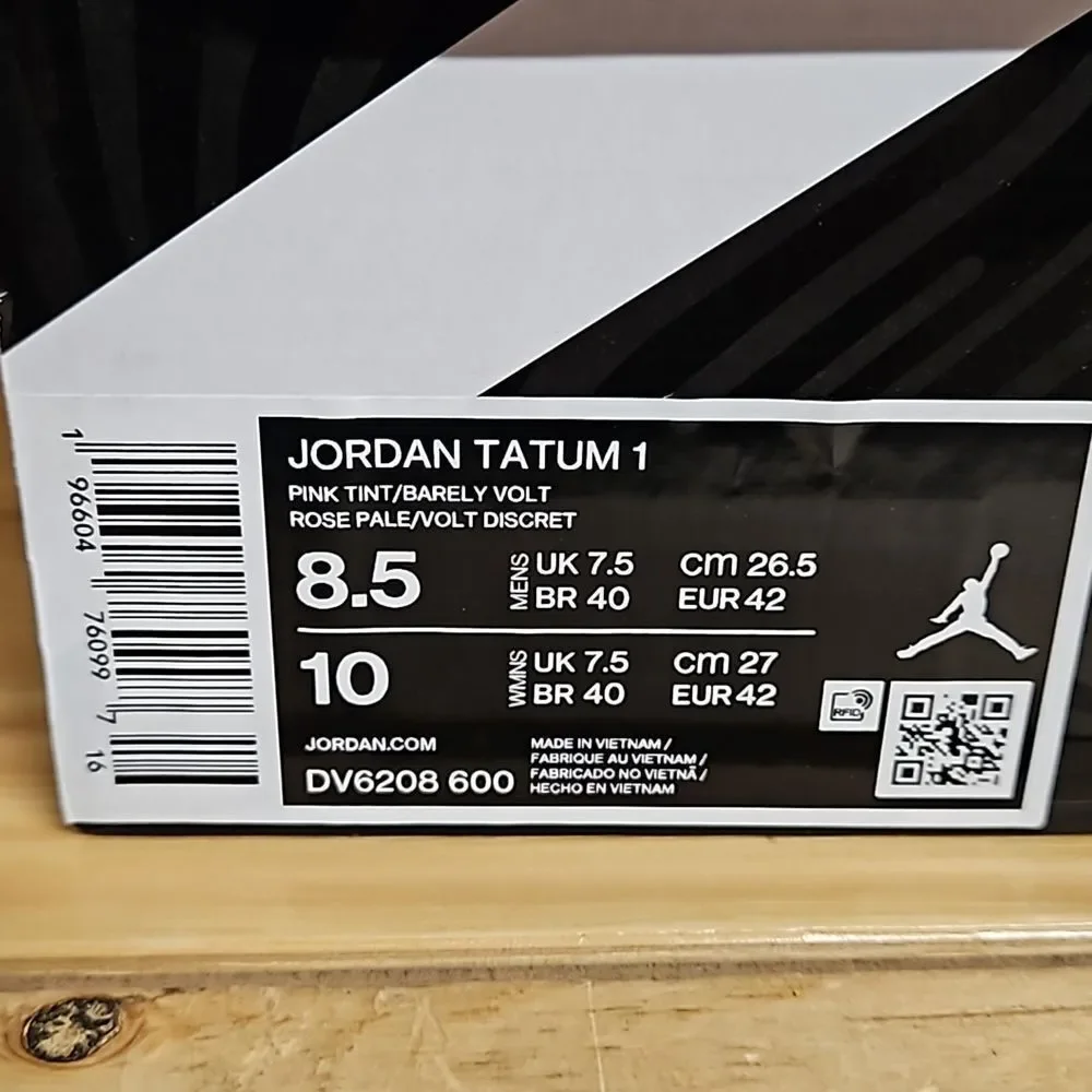 Jordan Tatum 1 Pink Lemonade Mens Basketball Shoe Sneaker DV6208-600 Jayson - Picture 13 of 13